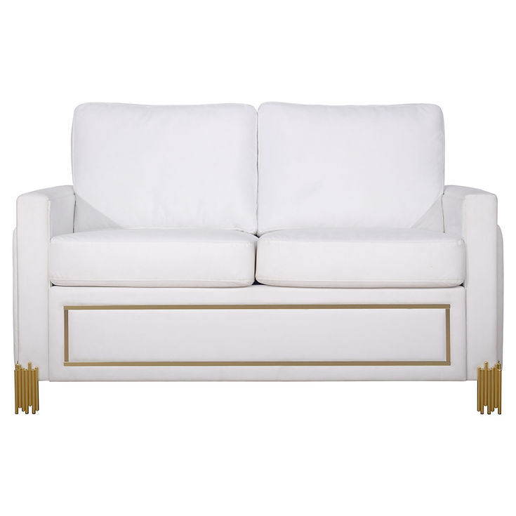 Glamor White Living Room Set by New Era Innovations at Eve Furniture