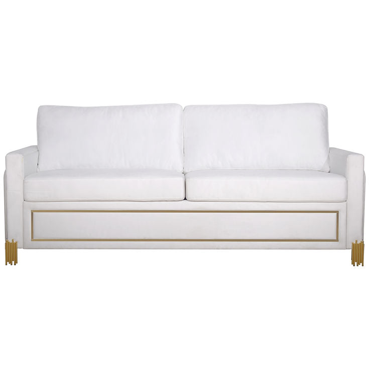 Glamor White Living Room Set by New Era Innovations at Eve Furniture