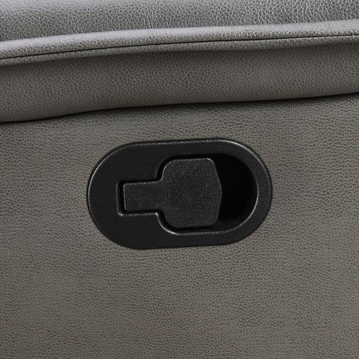 Twist Grey 3-Piece Reclining Living Room Set by New Era Innovations at Eve Furniture