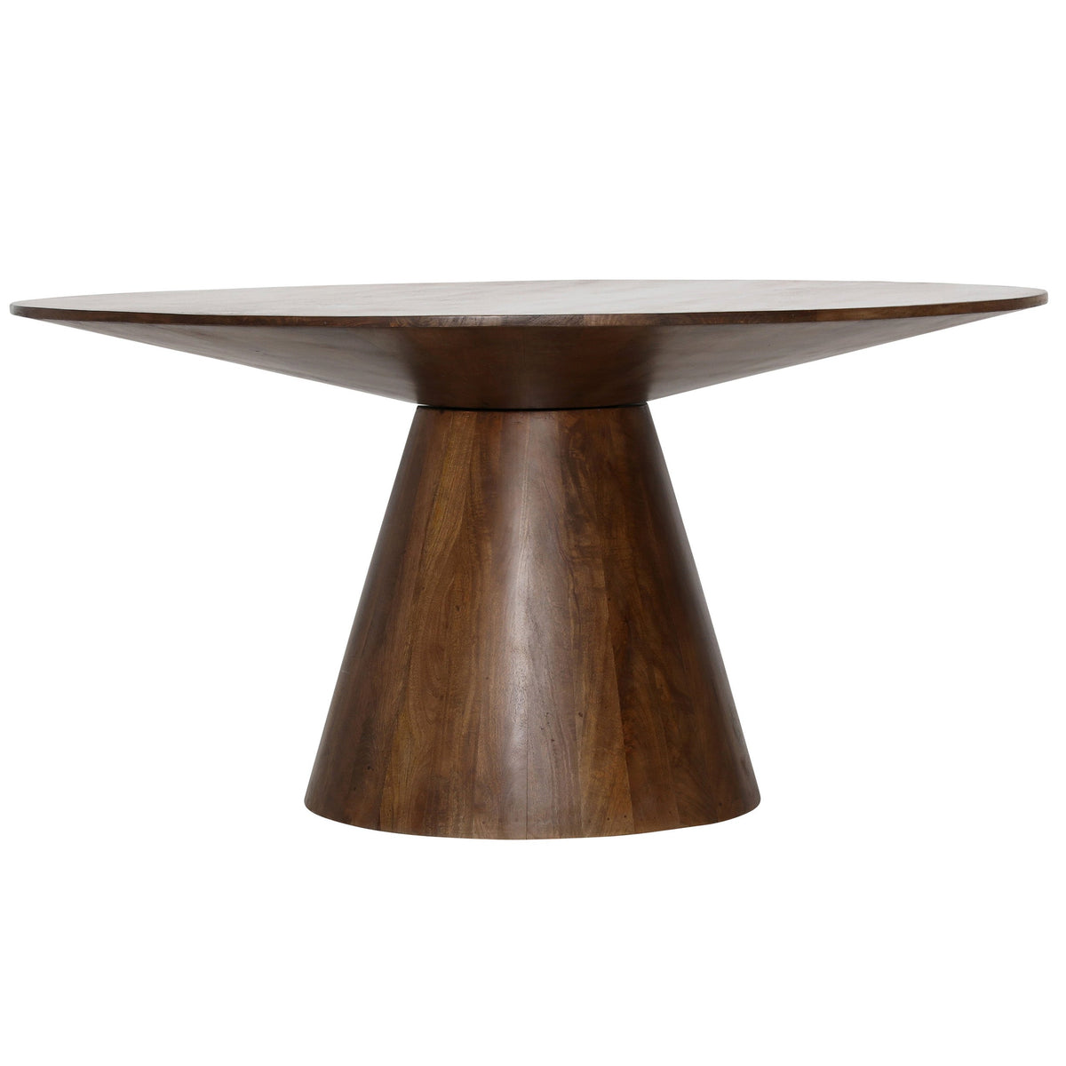 Carrera Dining Table, Medium Brown by Dovetail at Eve Furniture