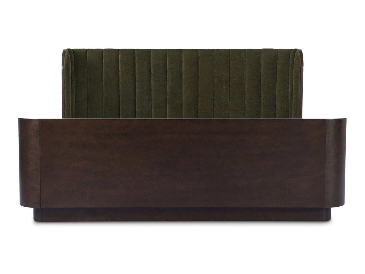 Scarlette Cedar Green Queen Bed by Moe's Home at Eve Furniture