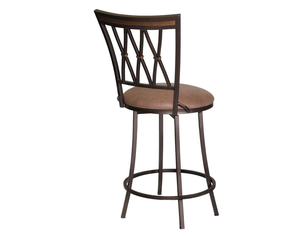 Sedona 24″ Counter Stool, Swivel by Steve Silver at Eve Furniture