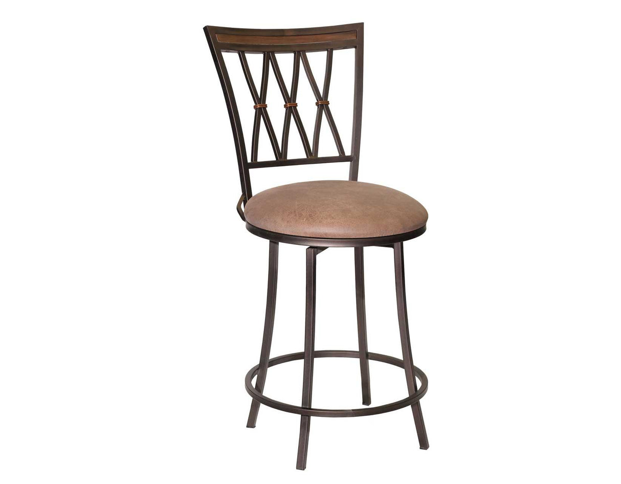 Sedona 24″ Counter Stool, Swivel by Steve Silver at Eve Furniture