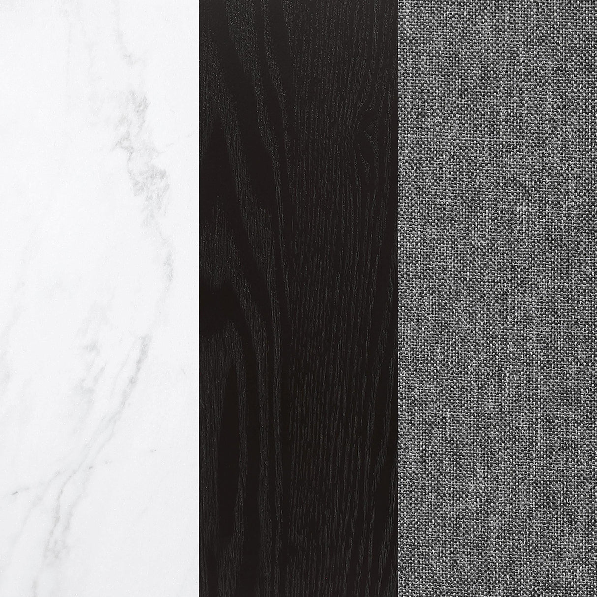 Sherry Gray 5-Piece Rectangular Marble Top Dining Table Set by Coaster at Eve Furniture