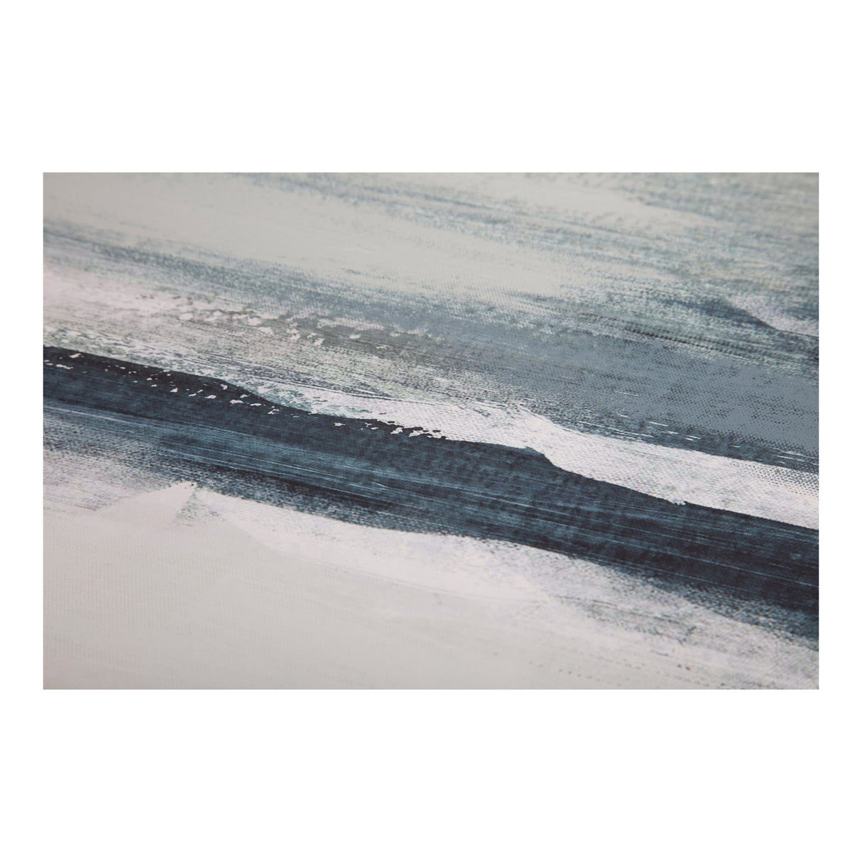 Shoreline Multicolor Painting Framed by Moe's Home at Eve Furniture