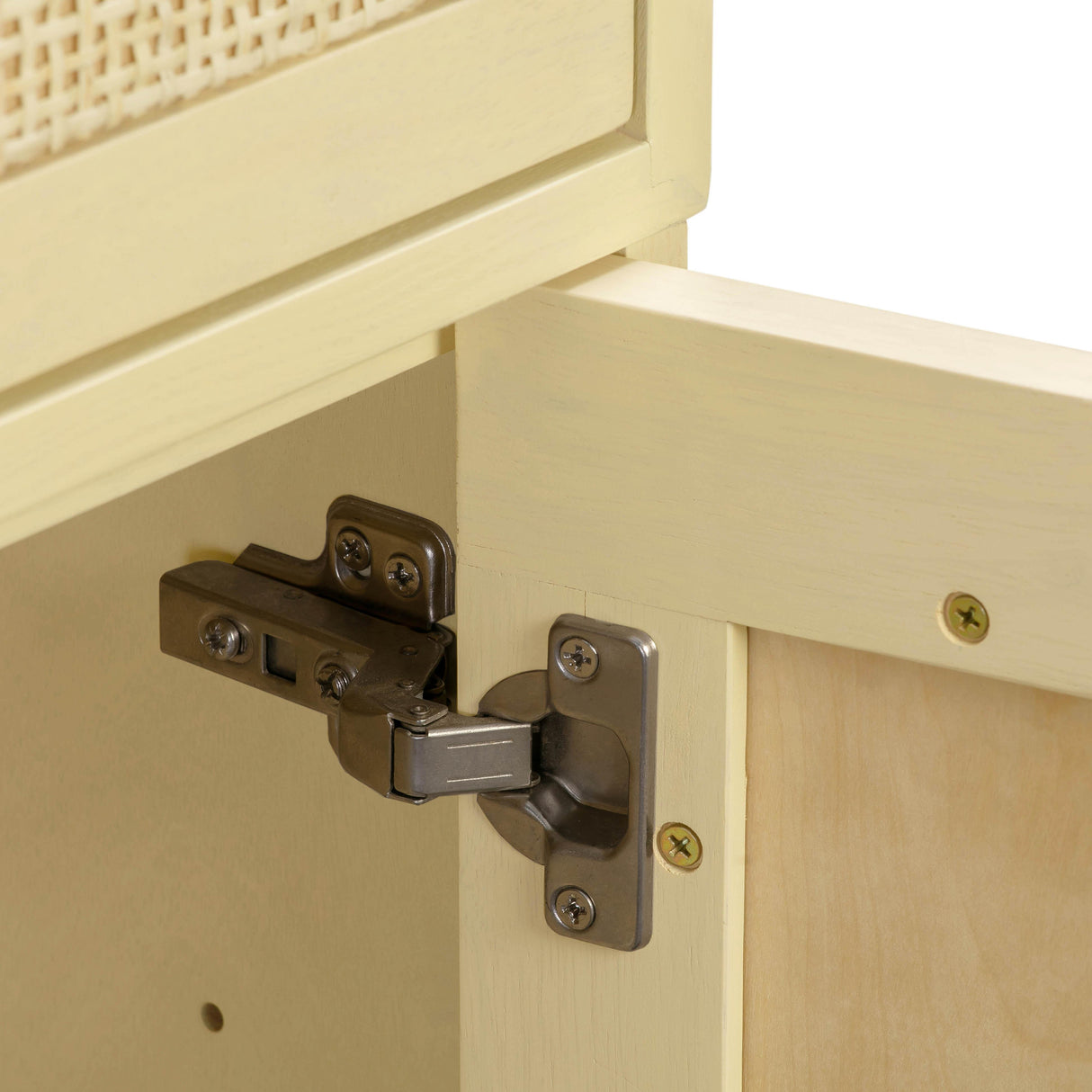 Sierra Cane Desk by TOV Furniture at Eve Furniture