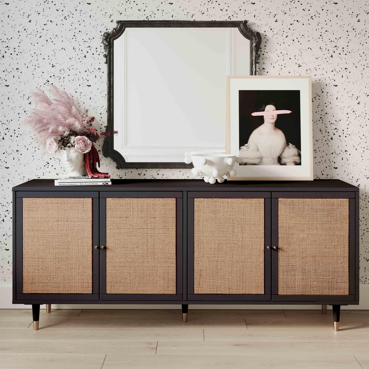 Sierra Cane Sideboard by TOV Furniture at Eve Furniture