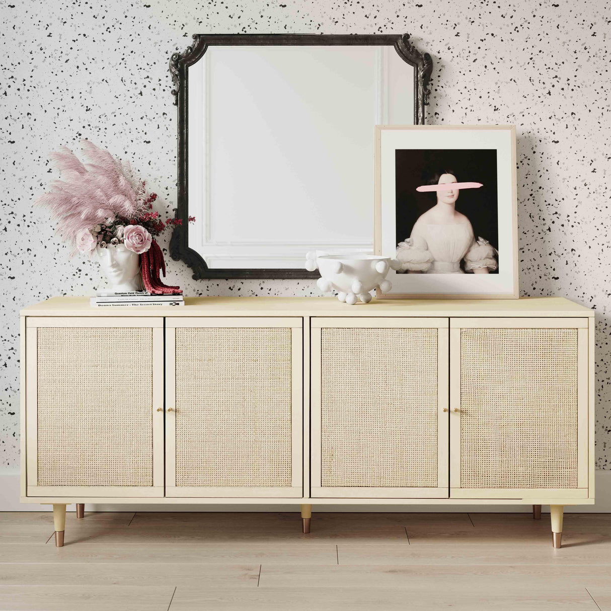 Sierra Cane Sideboard by TOV Furniture at Eve Furniture