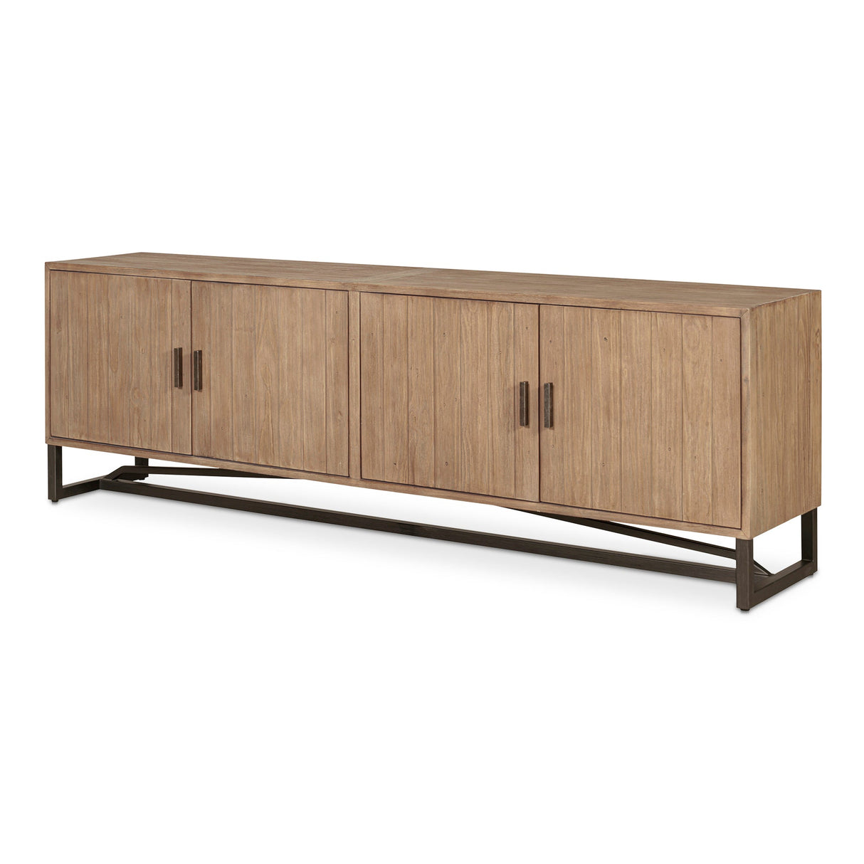 Sierra Natural Media Unit by Moe's Home at Eve Furniture