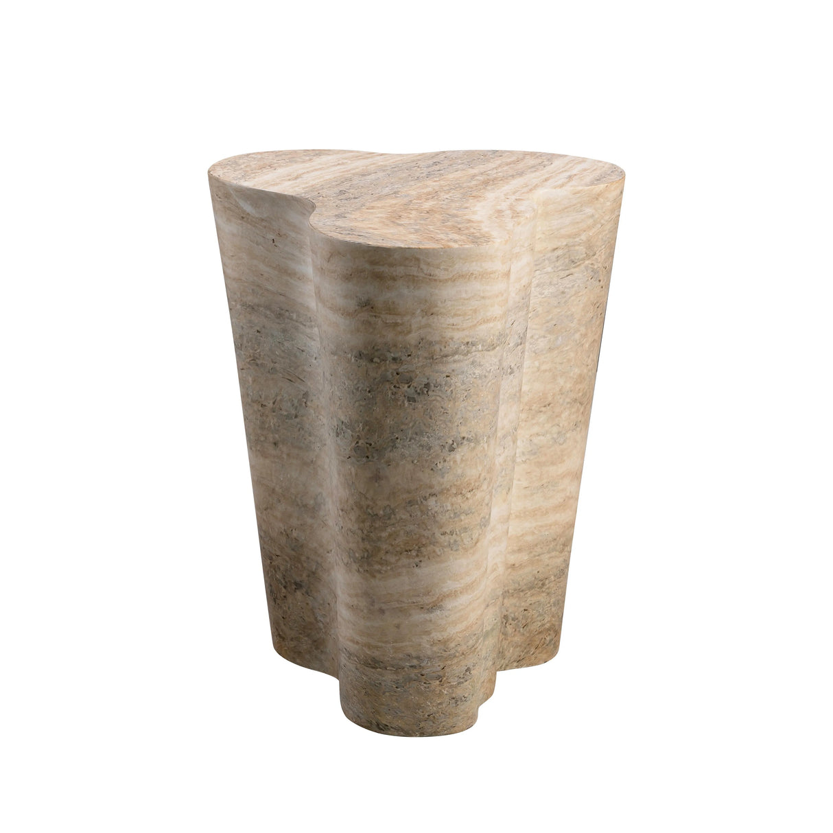 Slab Concrete Indoor / Outdoor Side Table by TOV Furniture at Eve Furniture