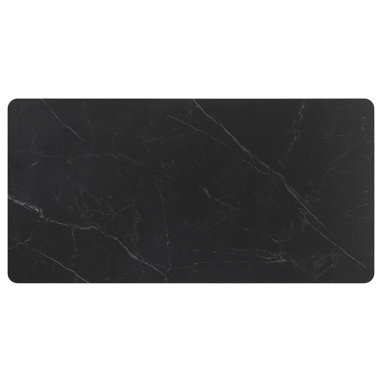 Smith Black 5-Piece Rectangular Ceramic Top Dining Set by Coaster at Eve Furniture