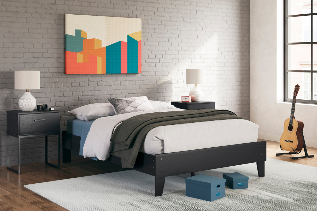 Socalle Black Youth Platform Bedroom Set by Ashley at Eve Furniture