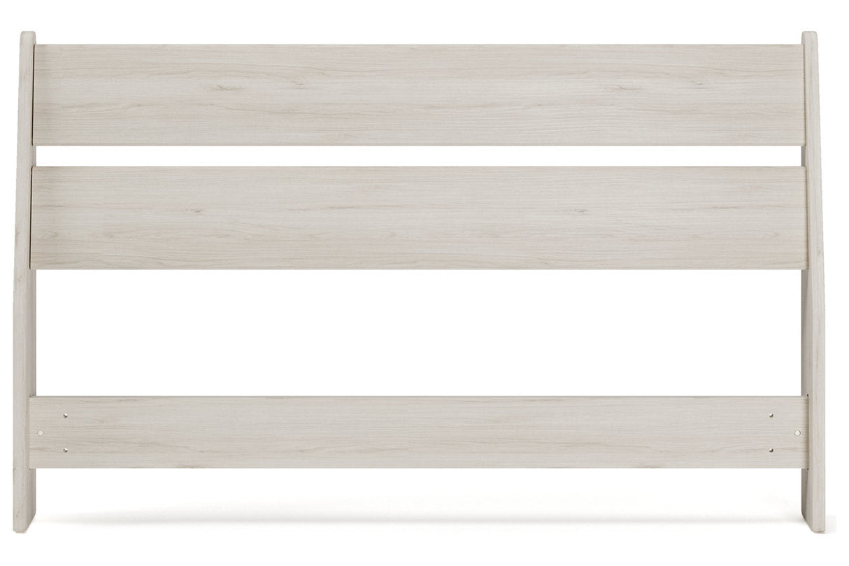 Socalle Light Natural Youth Panel Platform Bedroom Set by Ashley at Eve Furniture