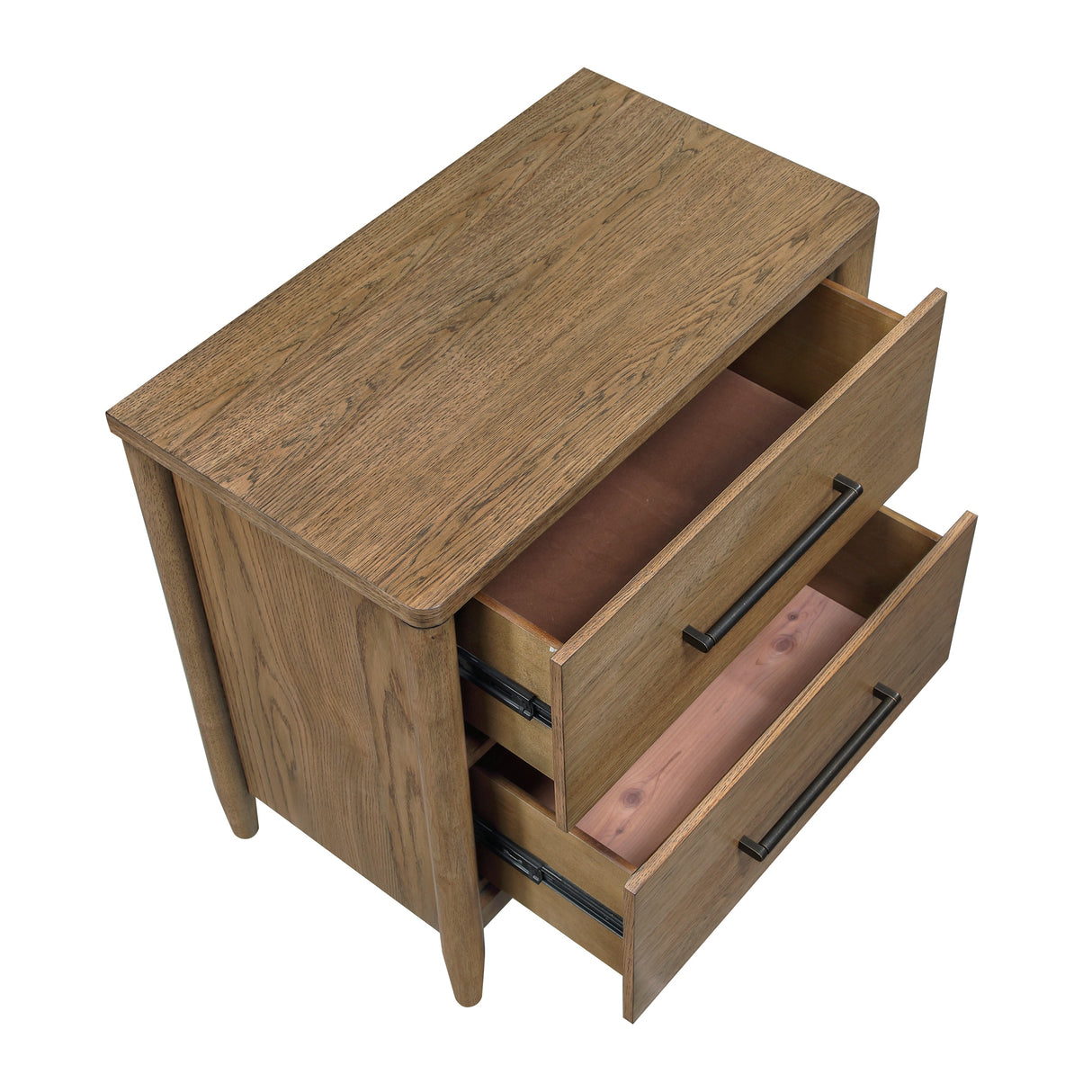 Sonoma Oak Nightstand by Homelegance at Eve Furniture