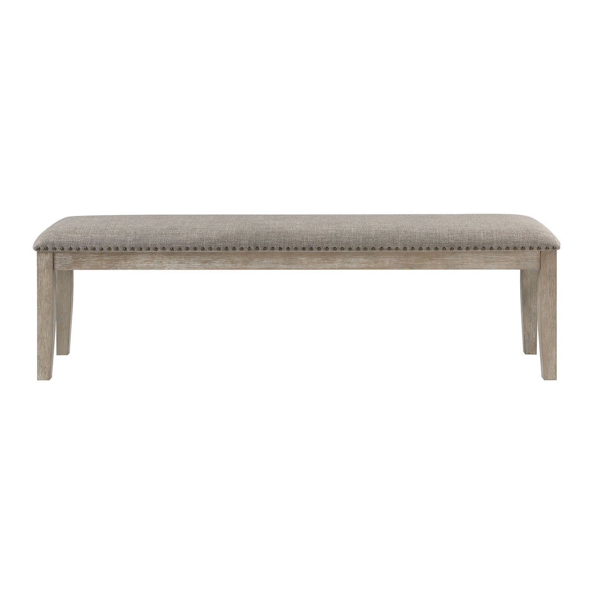Southlake Brownish Gray Dining Bench by Homelegance at Eve Furniture