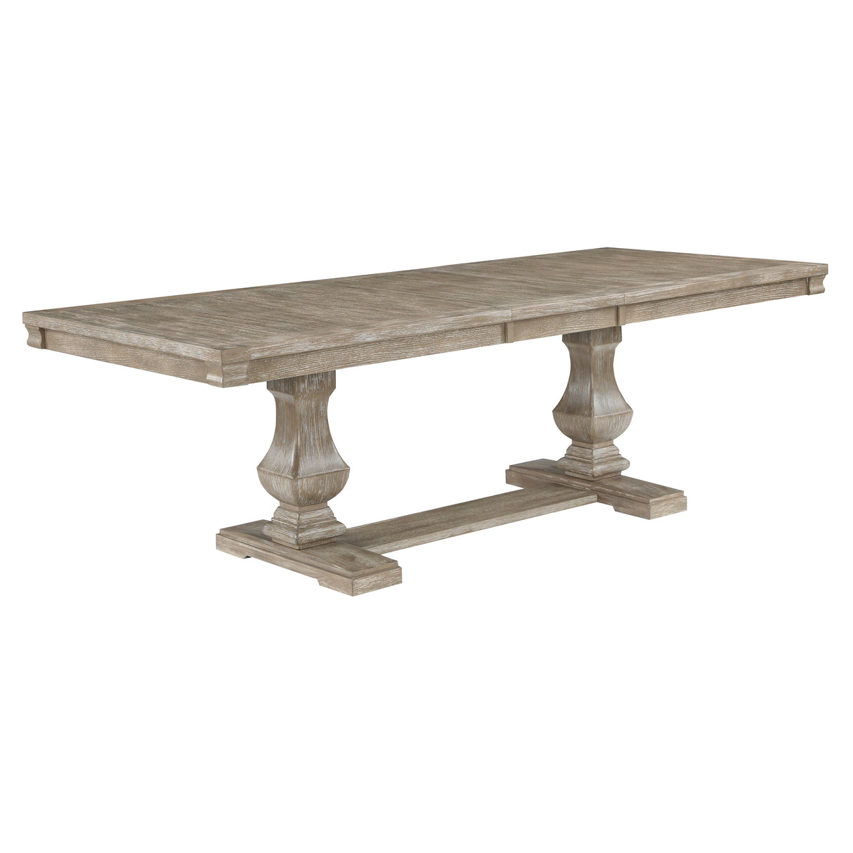 Southlake Brownish Gray Extendable Dining Table by Homelegance at Eve Furniture