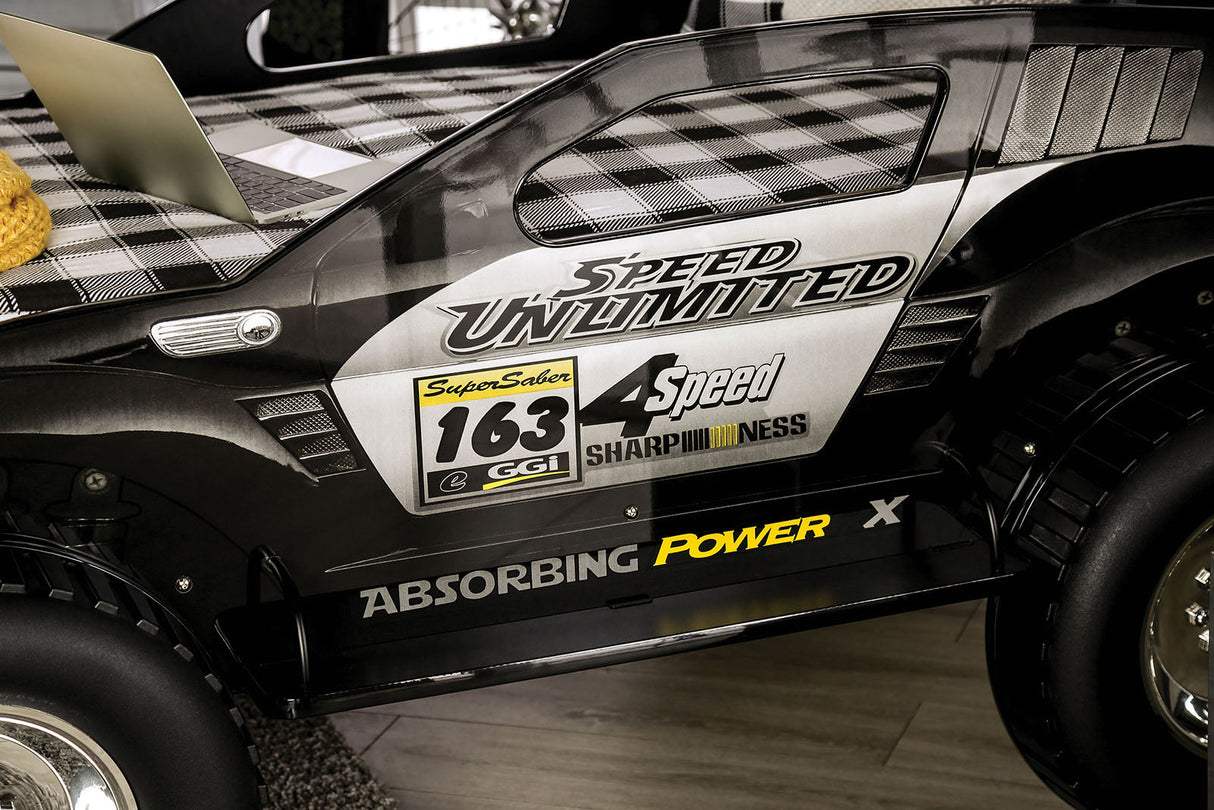 Speed Jump Black Twin Bed by Furniture of America at Eve Furniture