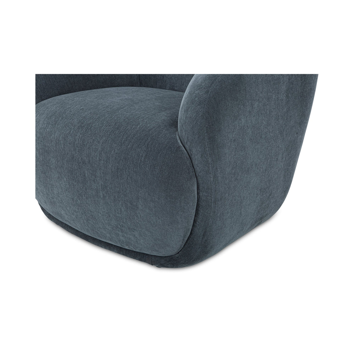 Stevie Slate Blue Lounge Chair by Moe's Home at Eve Furniture