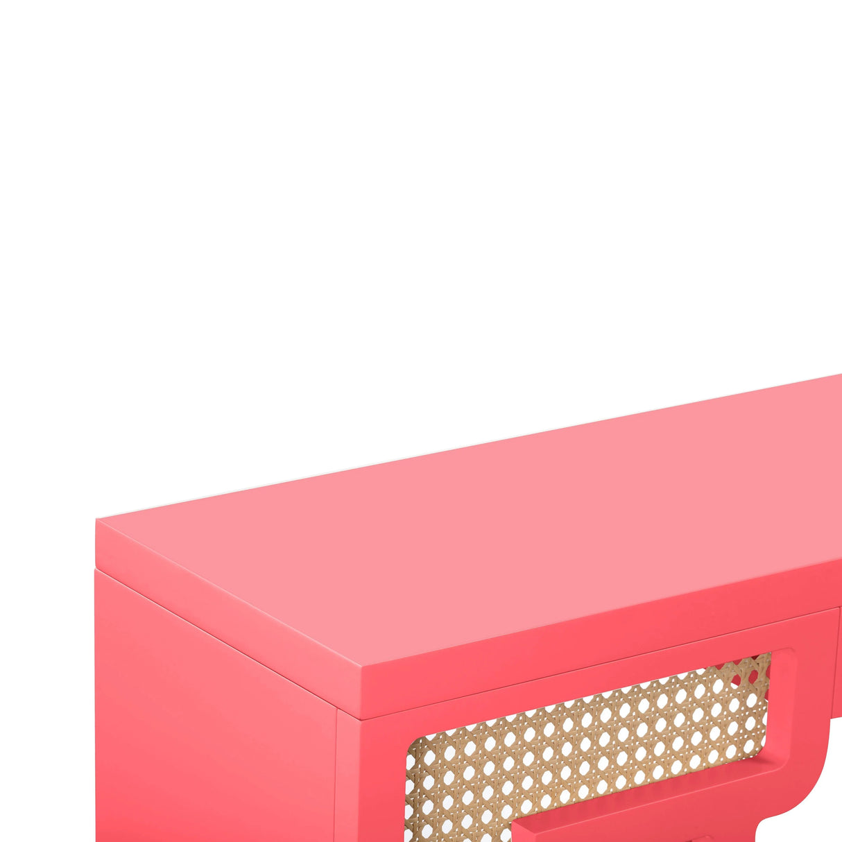 Suzie Rattan Console Table by TOV Furniture at Eve Furniture
