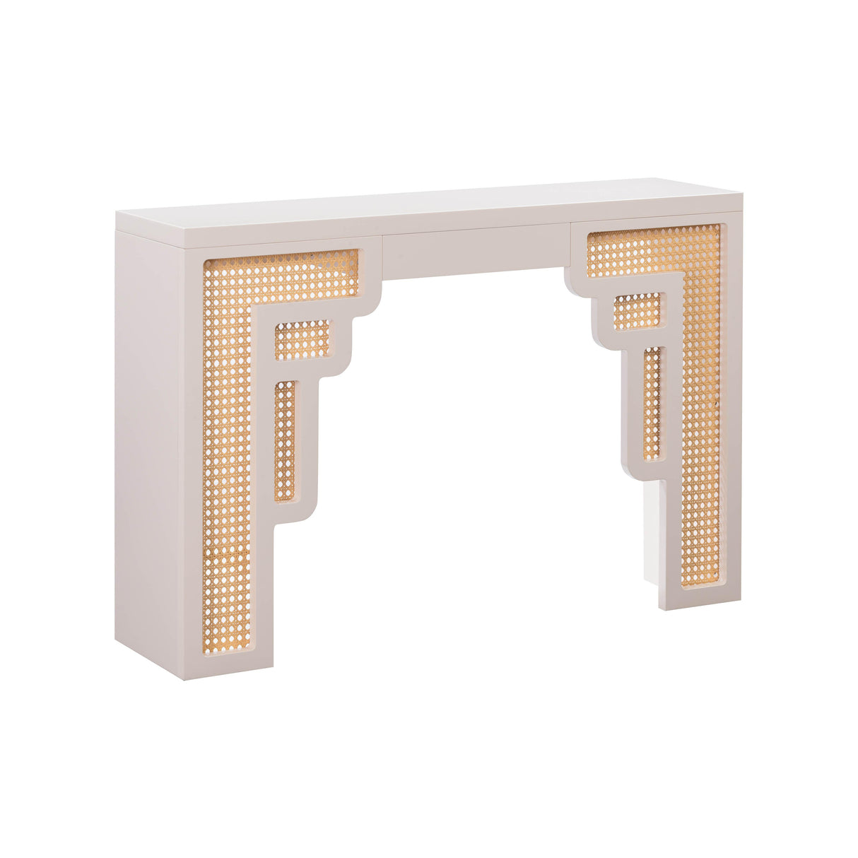 Suzie Rattan Console Table by TOV Furniture at Eve Furniture