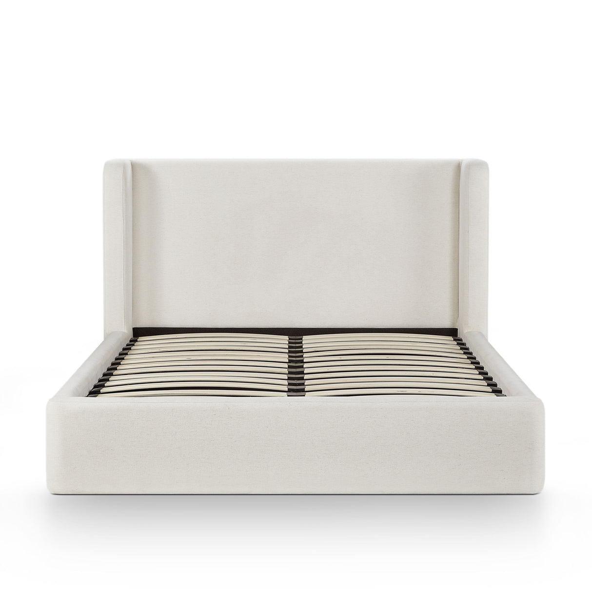 Harmony Cream Performance Chenille Queen Bed