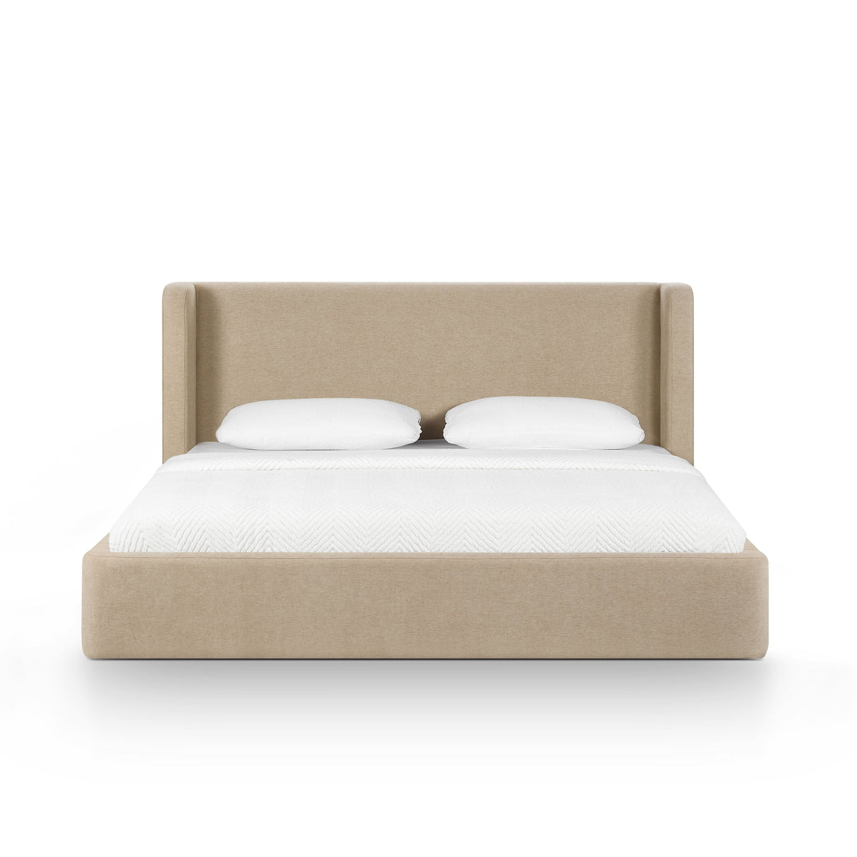 Harmony Tan Performance Chenille King Bed