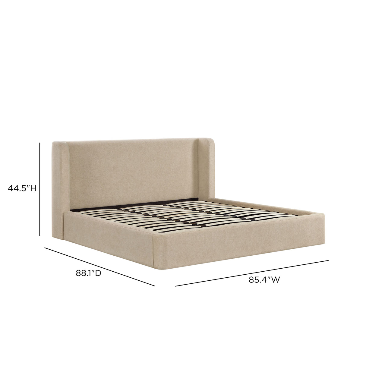 Harmony Tan Performance Chenille King Bed