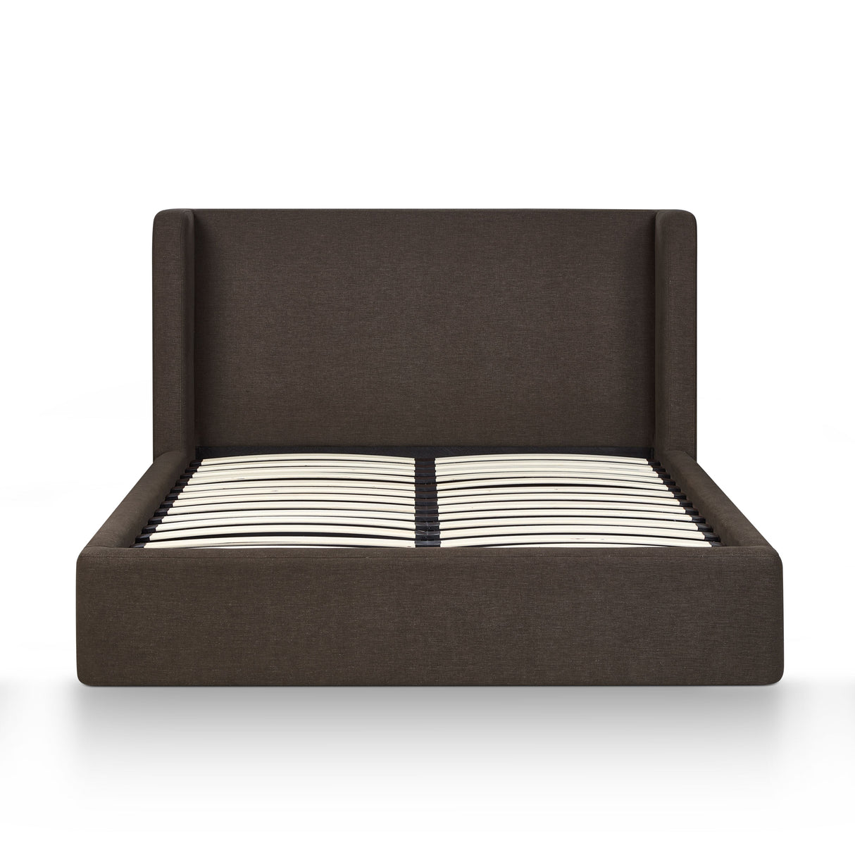Harmony Chocolate Brown Performance Chenille Queen Bed