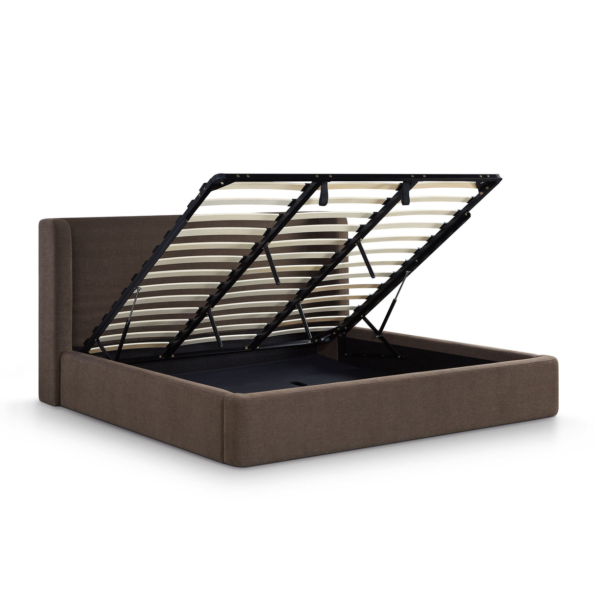 Harmony Chocolate Brown Performance Chenille King Bed