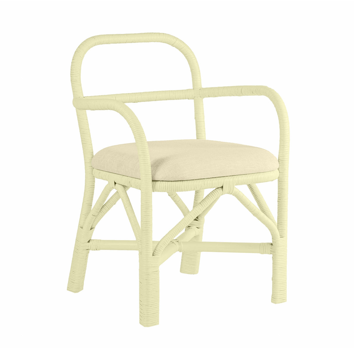 Ginny Rattan Dining Chair by TOV Furniture at Eve Furniture