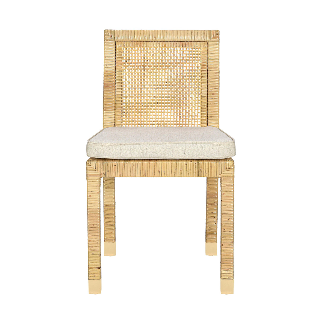 Amara Cream Linen Dining Chair by TOV Furniture at Eve Furniture