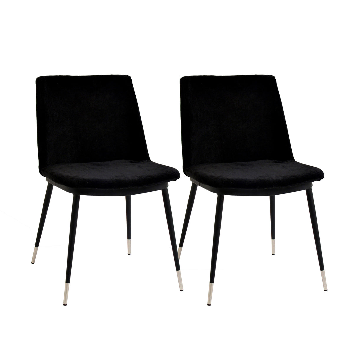 Evora Velvet Dining Chair - Set of 2 by TOV Furniture at Eve Furniture
