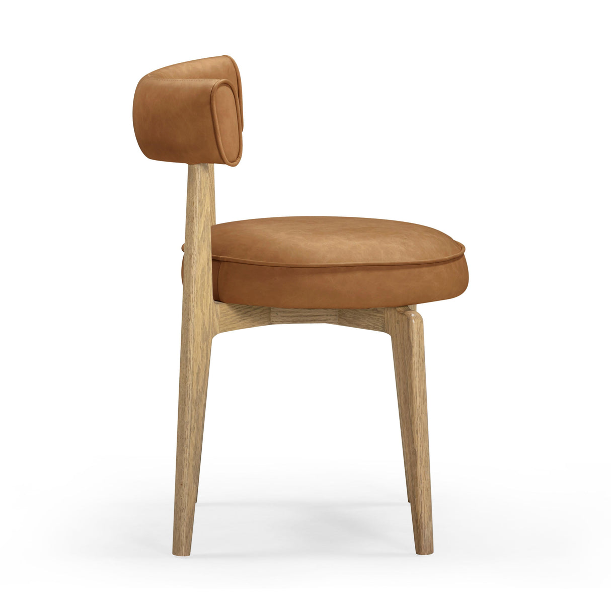 Nikita Performance Vegan Leather Dining Chair by TOV Furniture at Eve Furniture