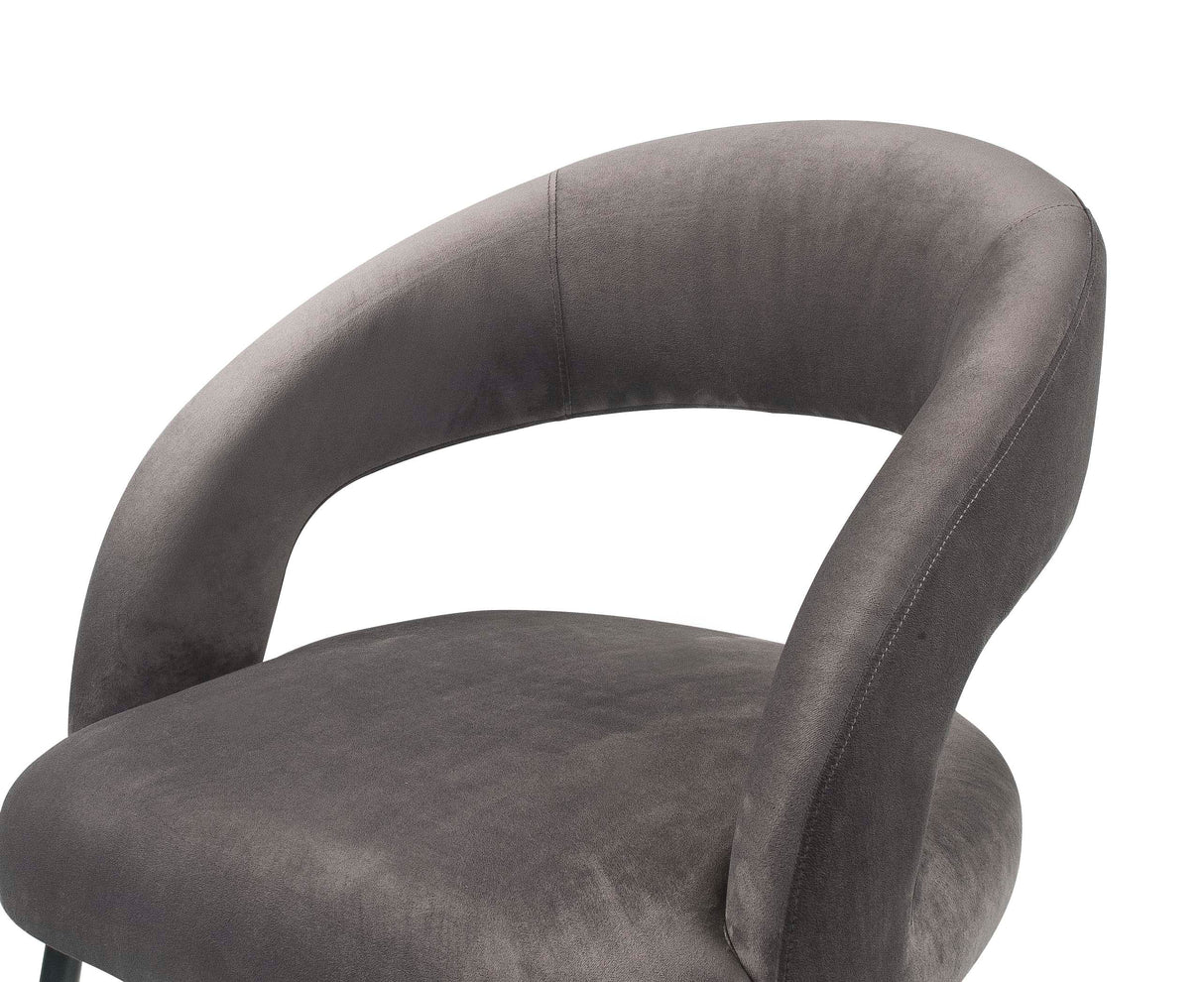 Rocco Velvet Dining Chair by TOV Furniture at Eve Furniture