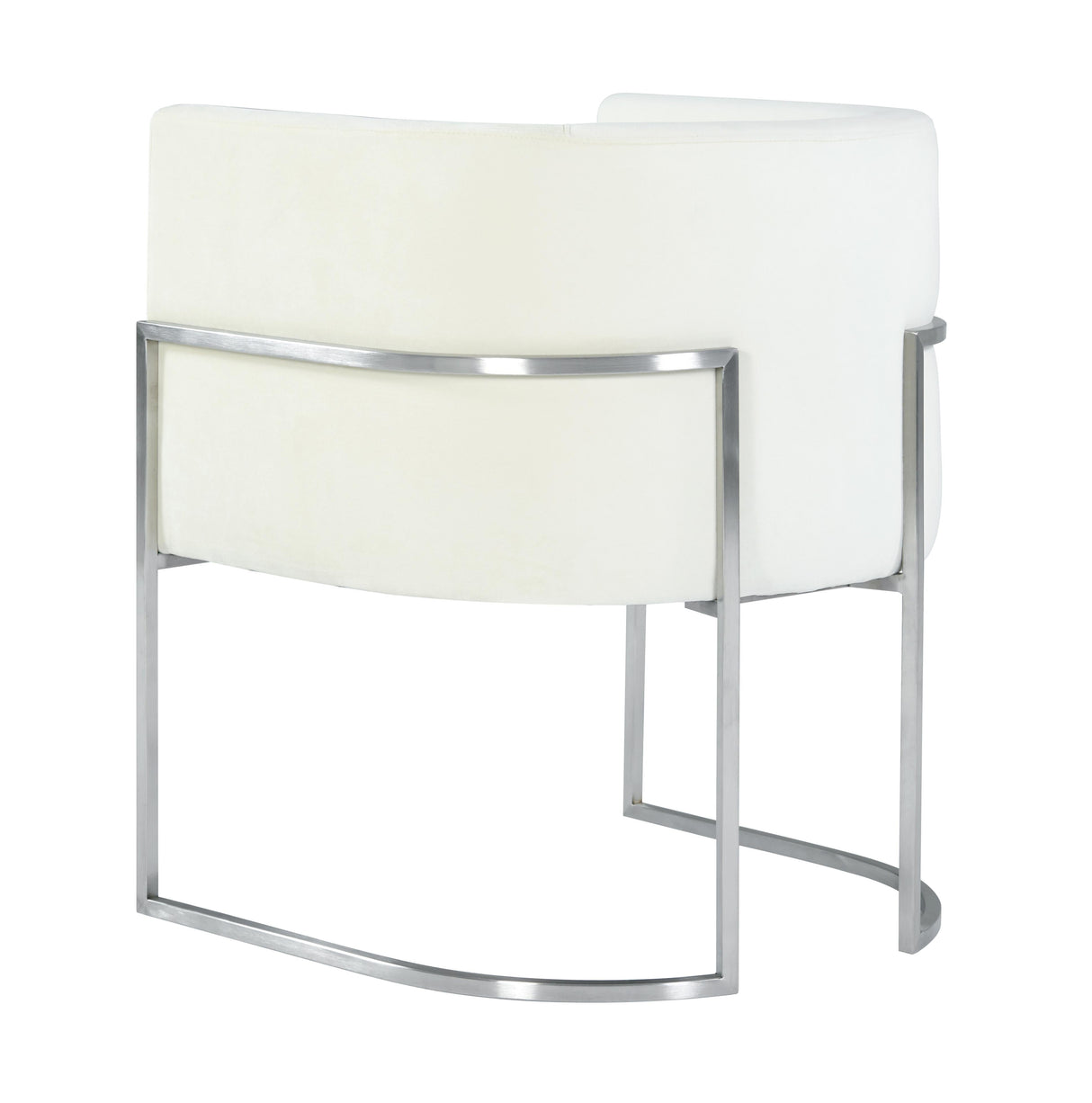 Giselle Velvet Dining Chair with Silver Base by Inspire Me! Home Decor by TOV Furniture at Eve Furniture
