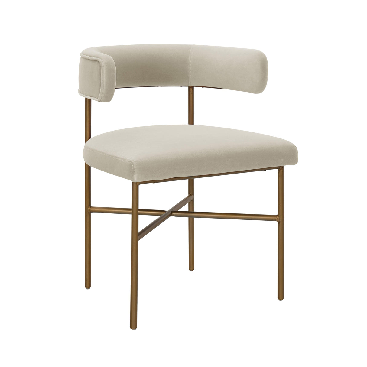 Kim Velvet Dining Chair by TOV Furniture at Eve Furniture