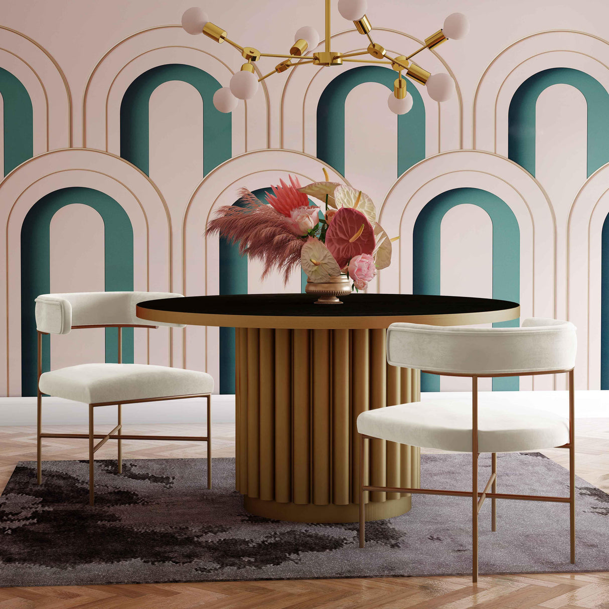 Kim Velvet Dining Chair by TOV Furniture at Eve Furniture