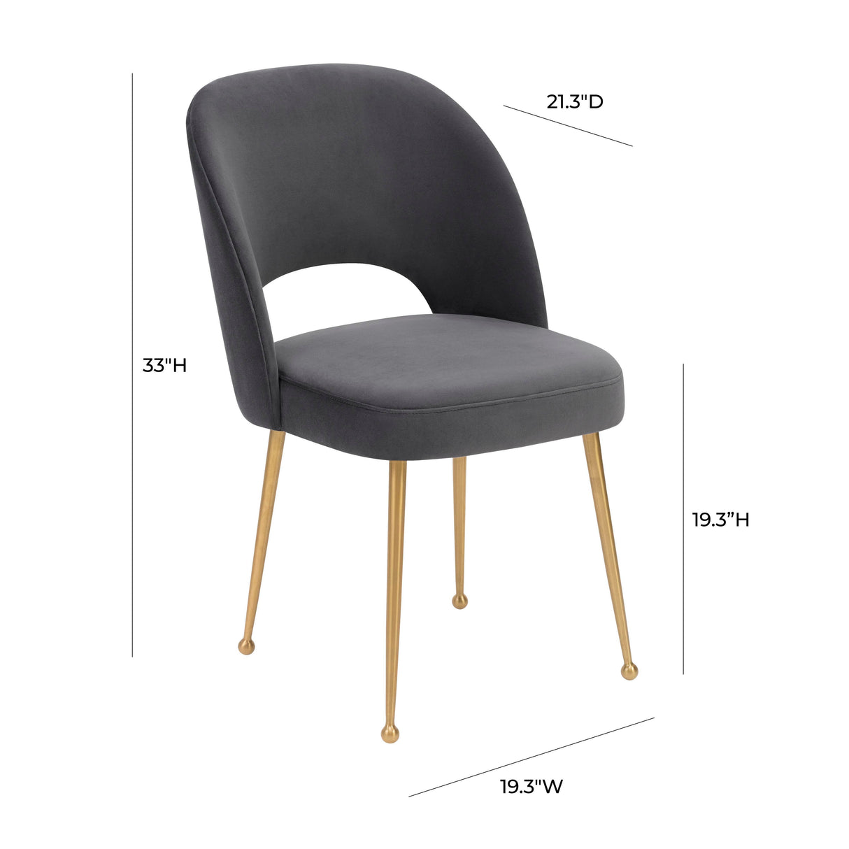 Swell Velvet Dining Chair by TOV Furniture at Eve Furniture