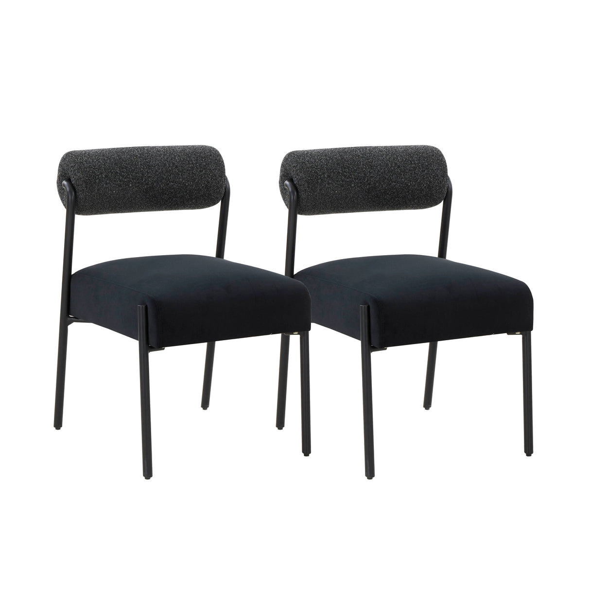 Jolene Velvet Dining Chair - Set of 2 by TOV Furniture at Eve Furniture