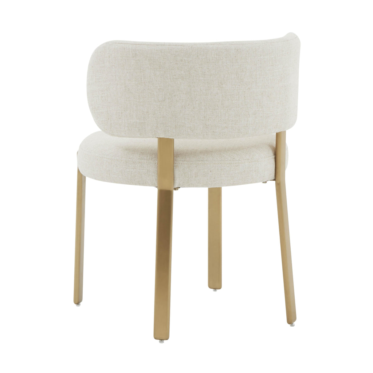 Margaret Cream Performance Linen Dining Chair by TOV Furniture at Eve Furniture