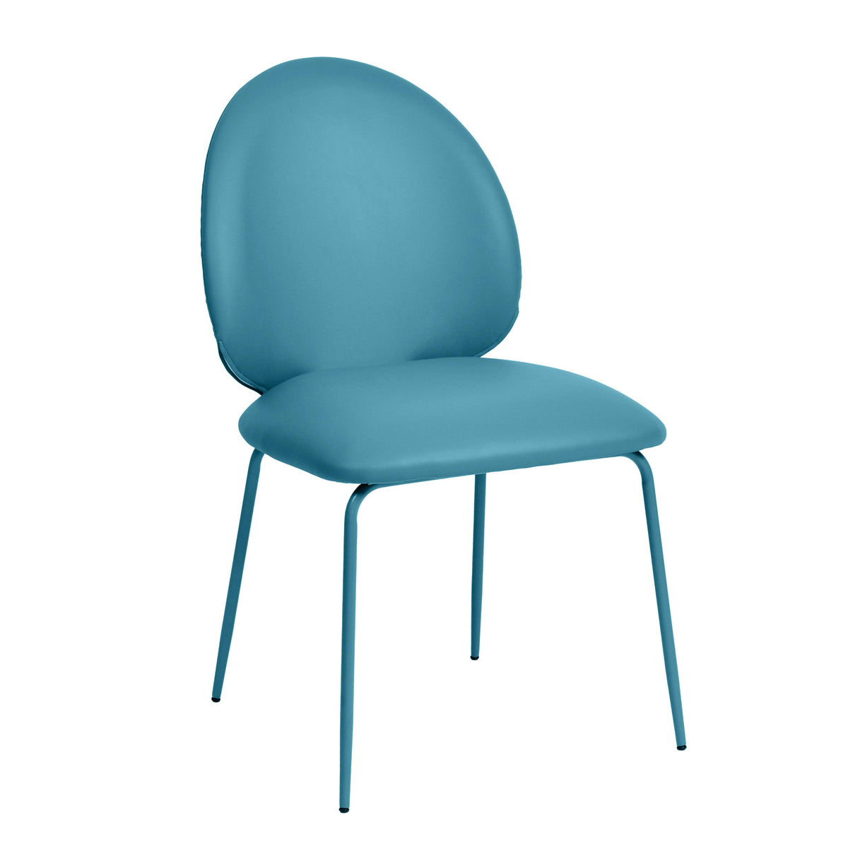 Lauren Performance Vegan Leather Kitchen Chairs - Set of 2