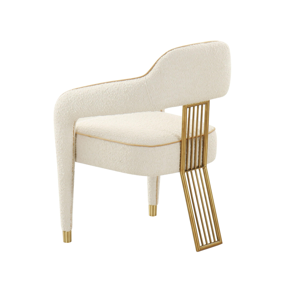 Corralis Performance Boucle Dining Chair by TOV Furniture at Eve Furniture