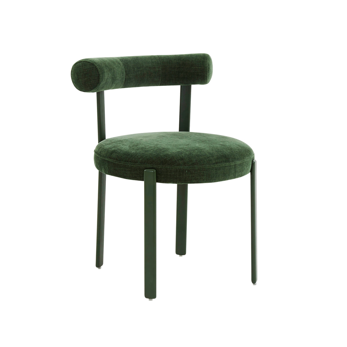 Margaret Performance Chenille Bolster Back Dining Chair by TOV Furniture at Eve Furniture
