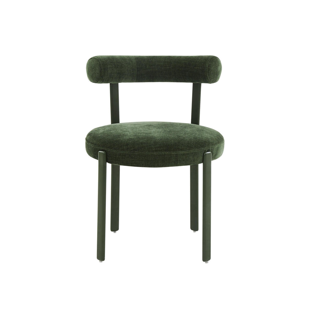 Margaret Performance Chenille Bolster Back Dining Chair by TOV Furniture at Eve Furniture