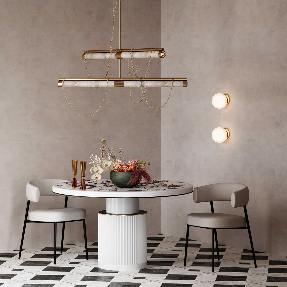 Maxine Cream Performance Vegan Leather Dining Chair by TOV Furniture at Eve Furniture