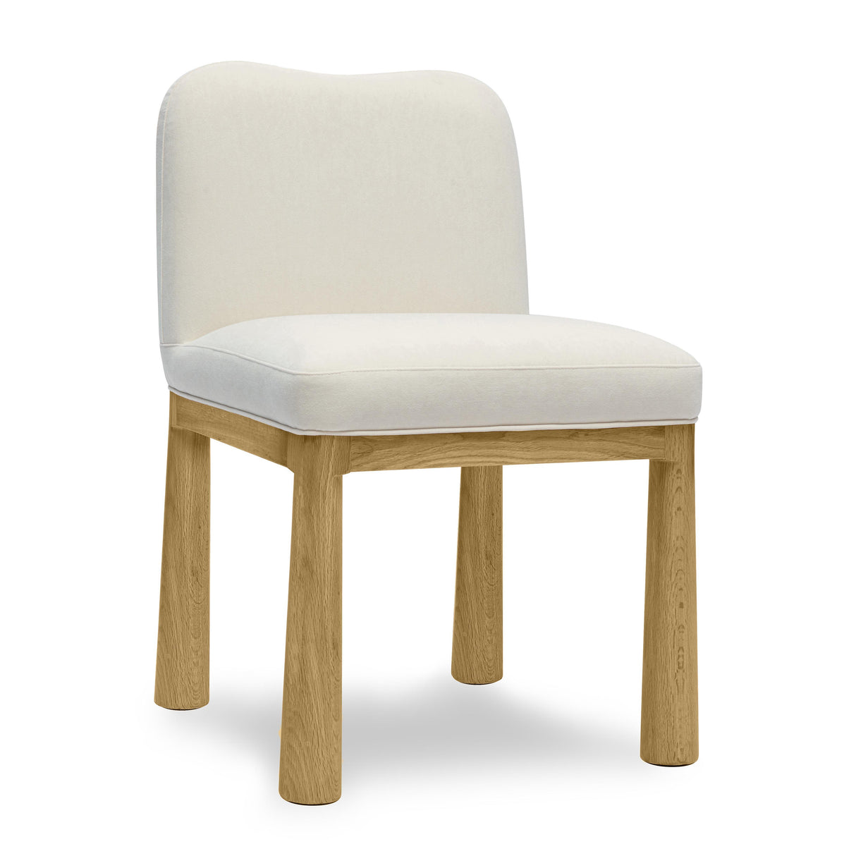 Tiara Performance Velvet and Oak Dining Chair by TOV Furniture at Eve Furniture