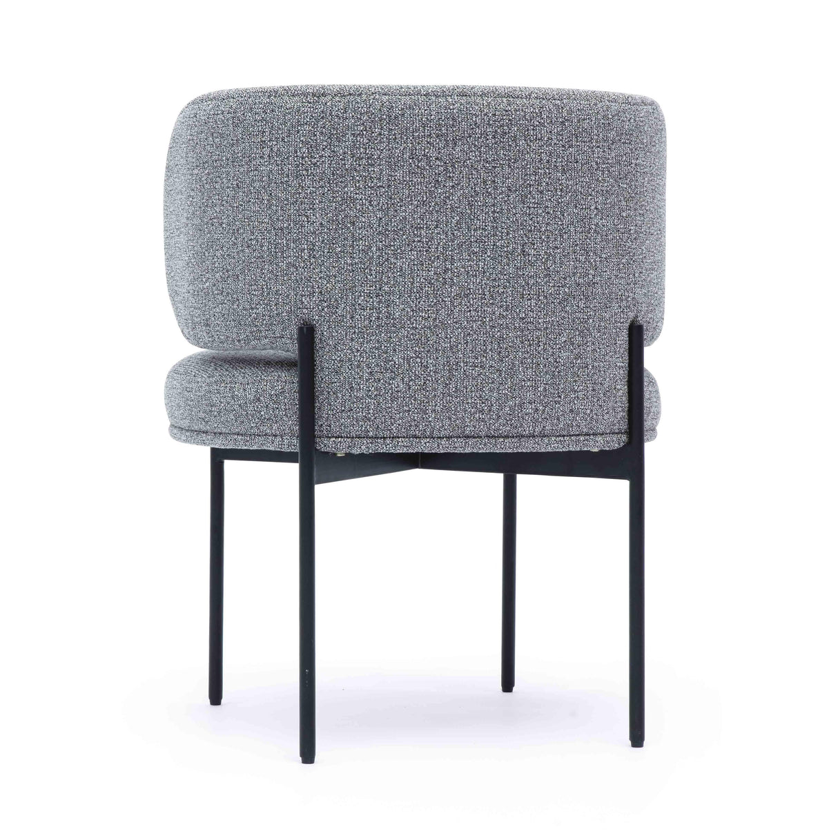 Maureen Speckled Grey Performance Boucle Dining Chair by TOV Furniture at Eve Furniture