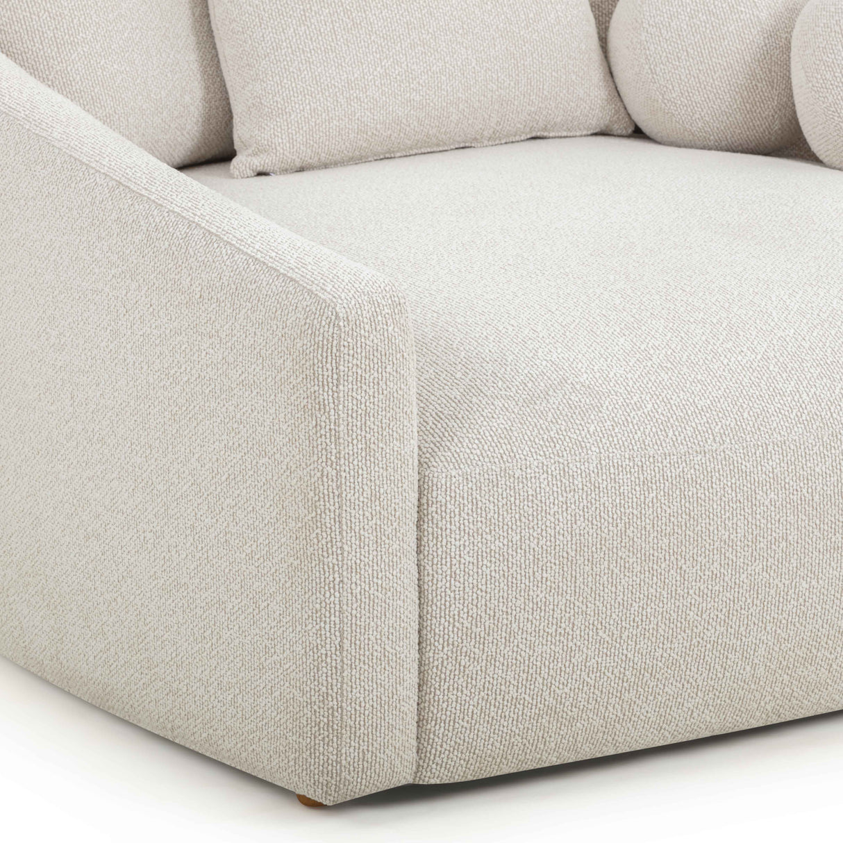 Hanim 54" Boucle Daybed by TOV Furniture at Eve Furniture