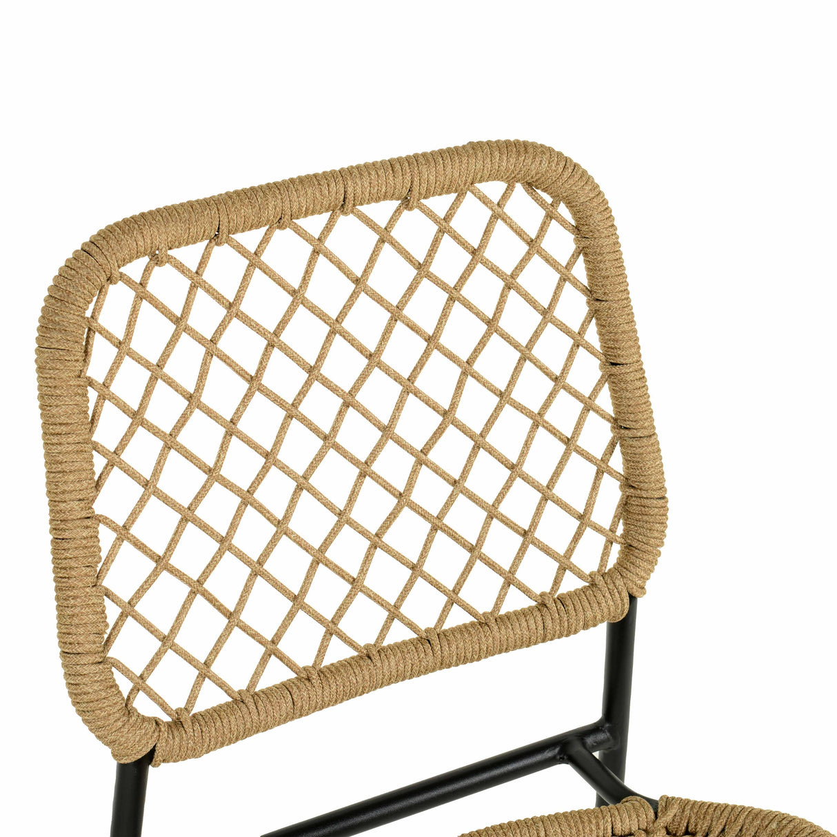 Lucy Dyed Cord Stackable Outdoor Dining Chair by TOV Furniture at Eve Furniture