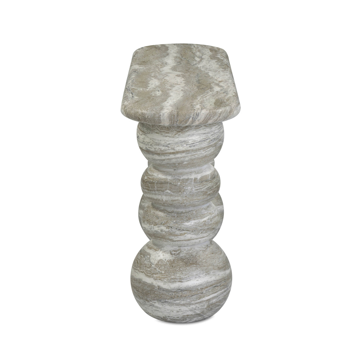 Hyre 59" Faux Stone Indoor/Outdoor Concrete Console Table by TOV Furniture at Eve Furniture